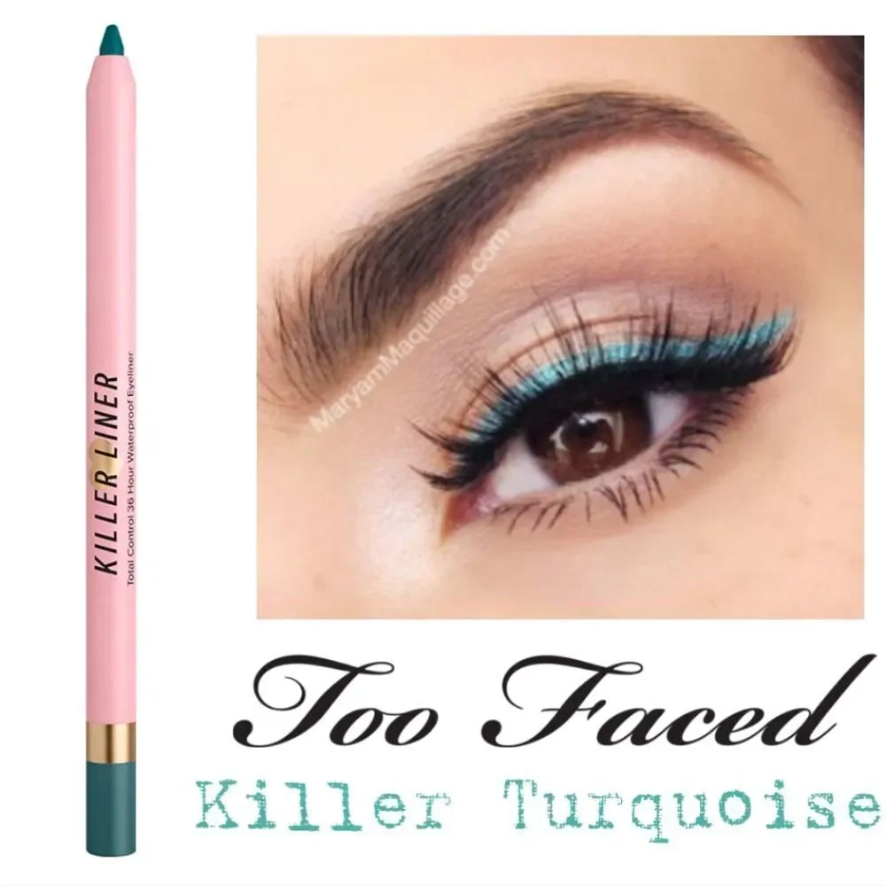 Too Faced Waterproof Killer Turquoise Gel Eye Liner